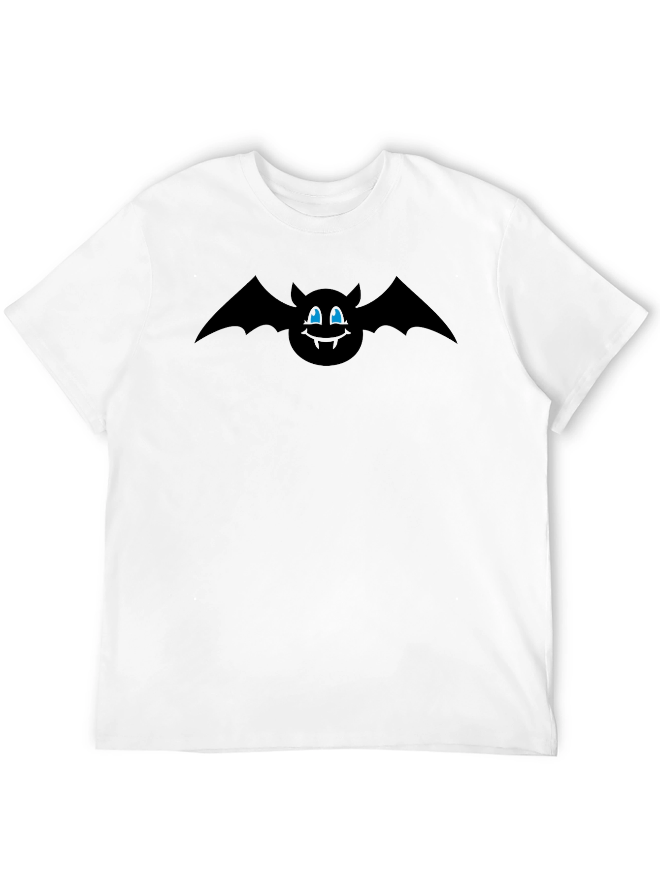 Black Bat Graphic Tee - Halloween Fun!