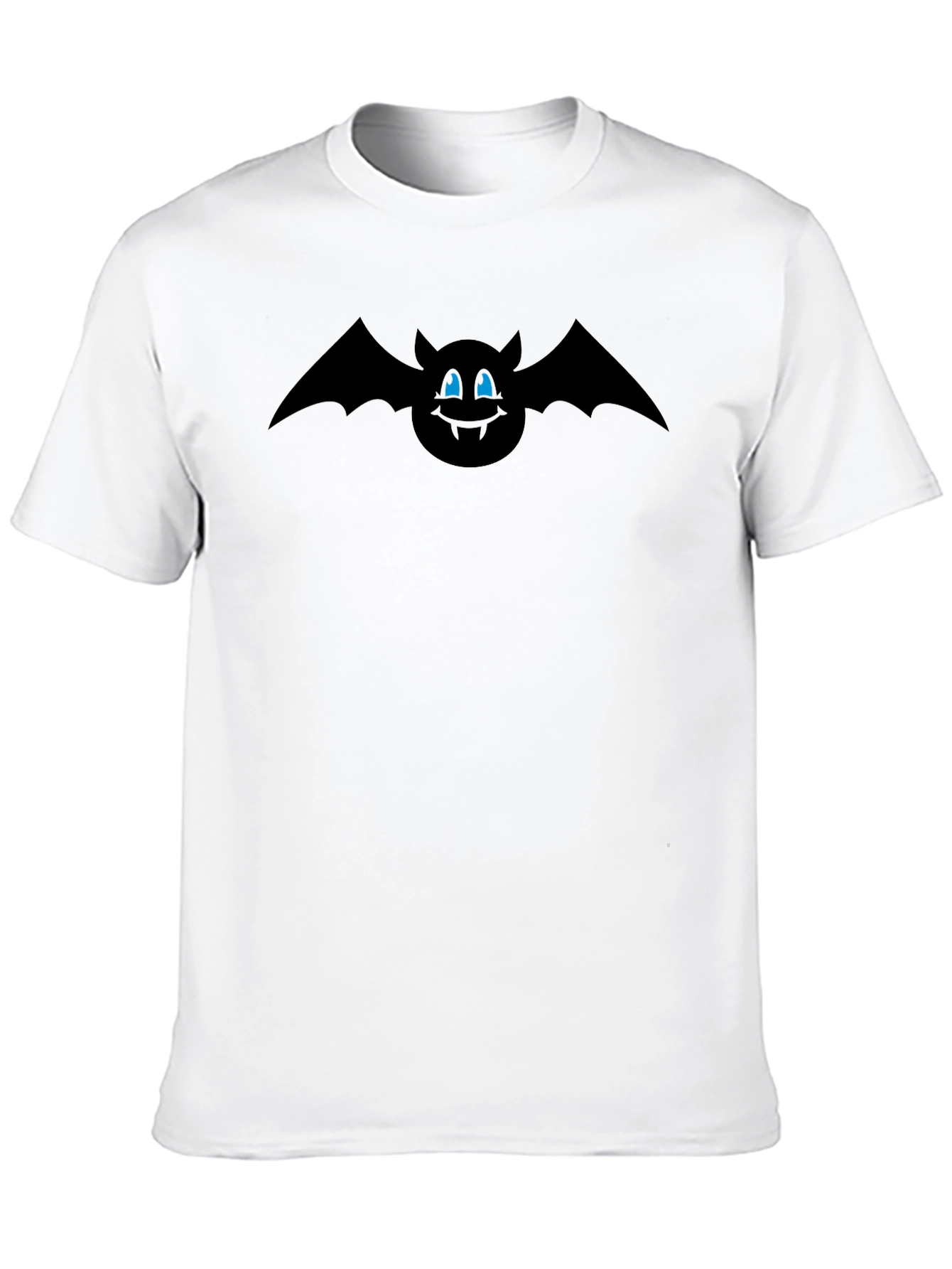 Black Bat Graphic Tee - Halloween Fun!