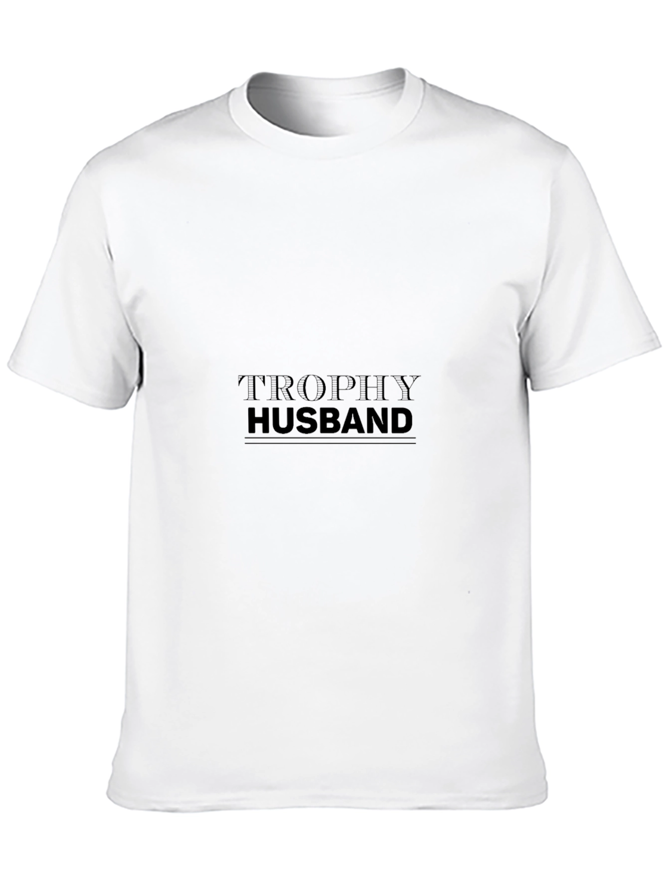 Trophy Husband Black Tee - Premium Quality!