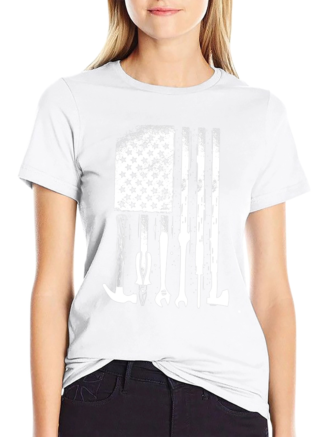 American Flag Tool T-Shirt