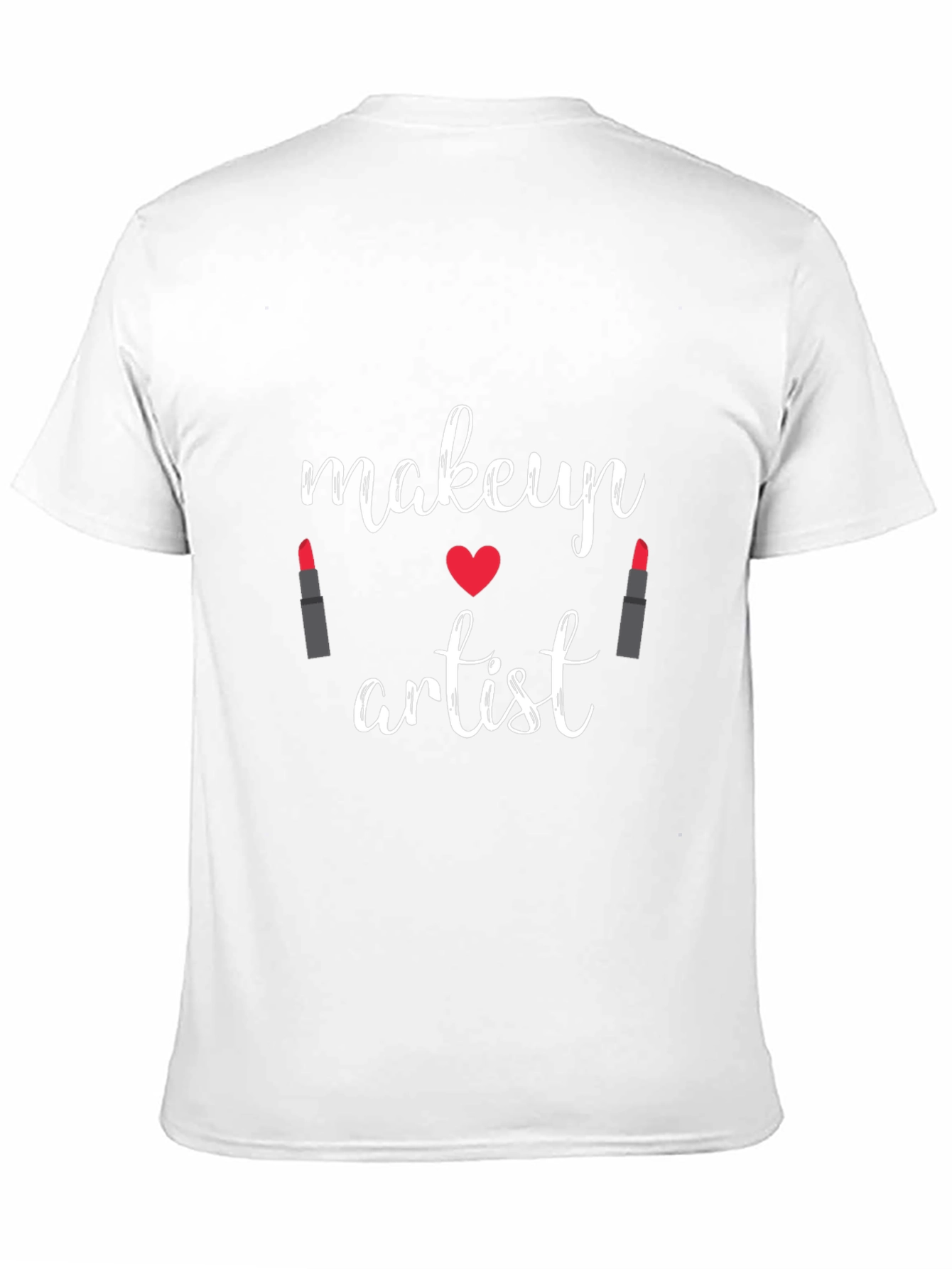 Makeup Artist T-Shirt - Black Crew Neck