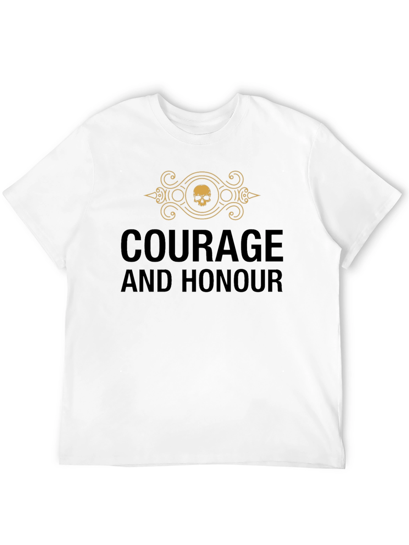 Courage and Honour Graphic Print T-Shirt