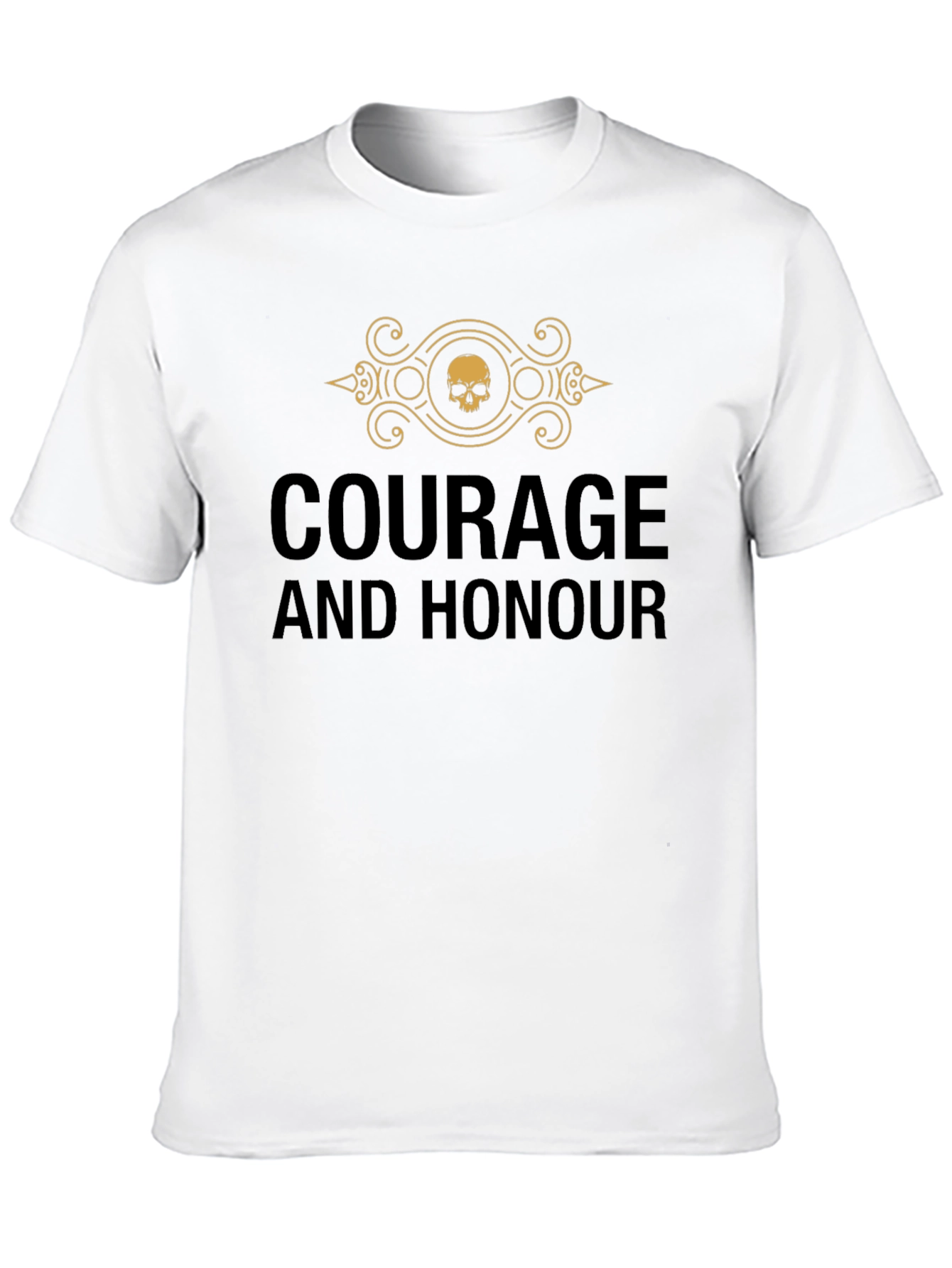Courage and Honour Graphic Print T-Shirt