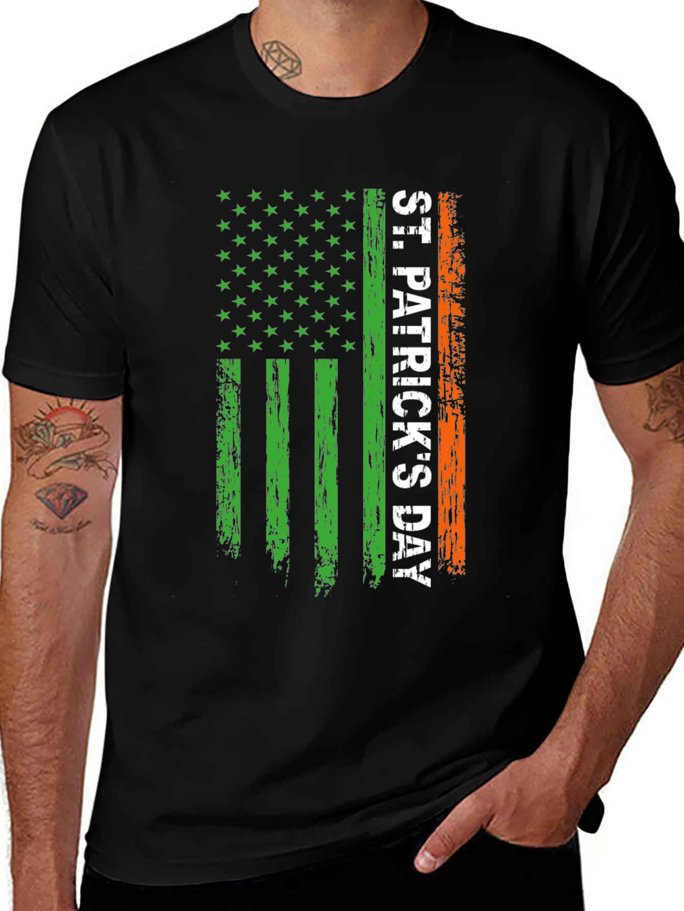 St. Patricks Day Flag T-Shirt