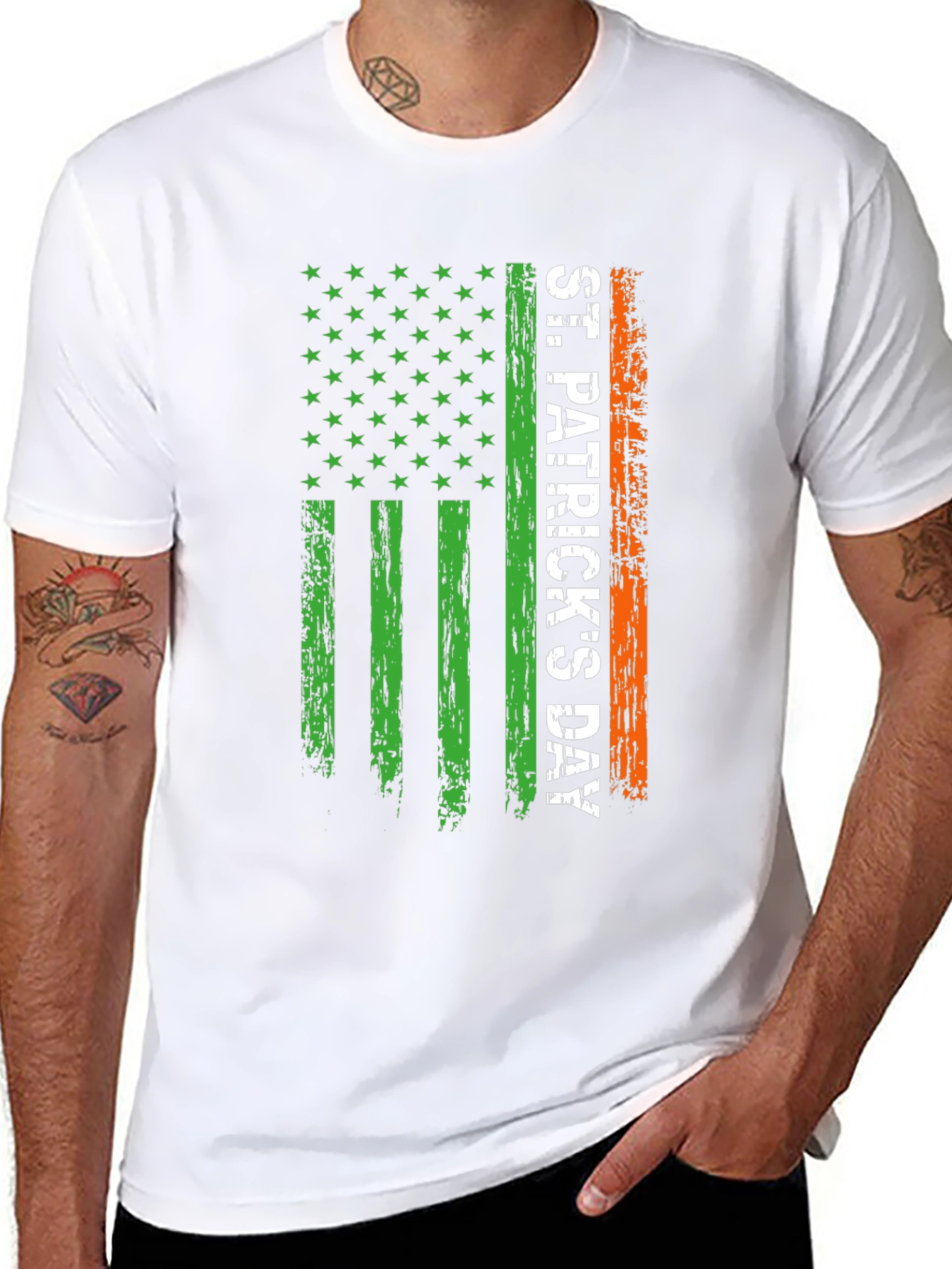 St. Patricks Day Flag T-Shirt