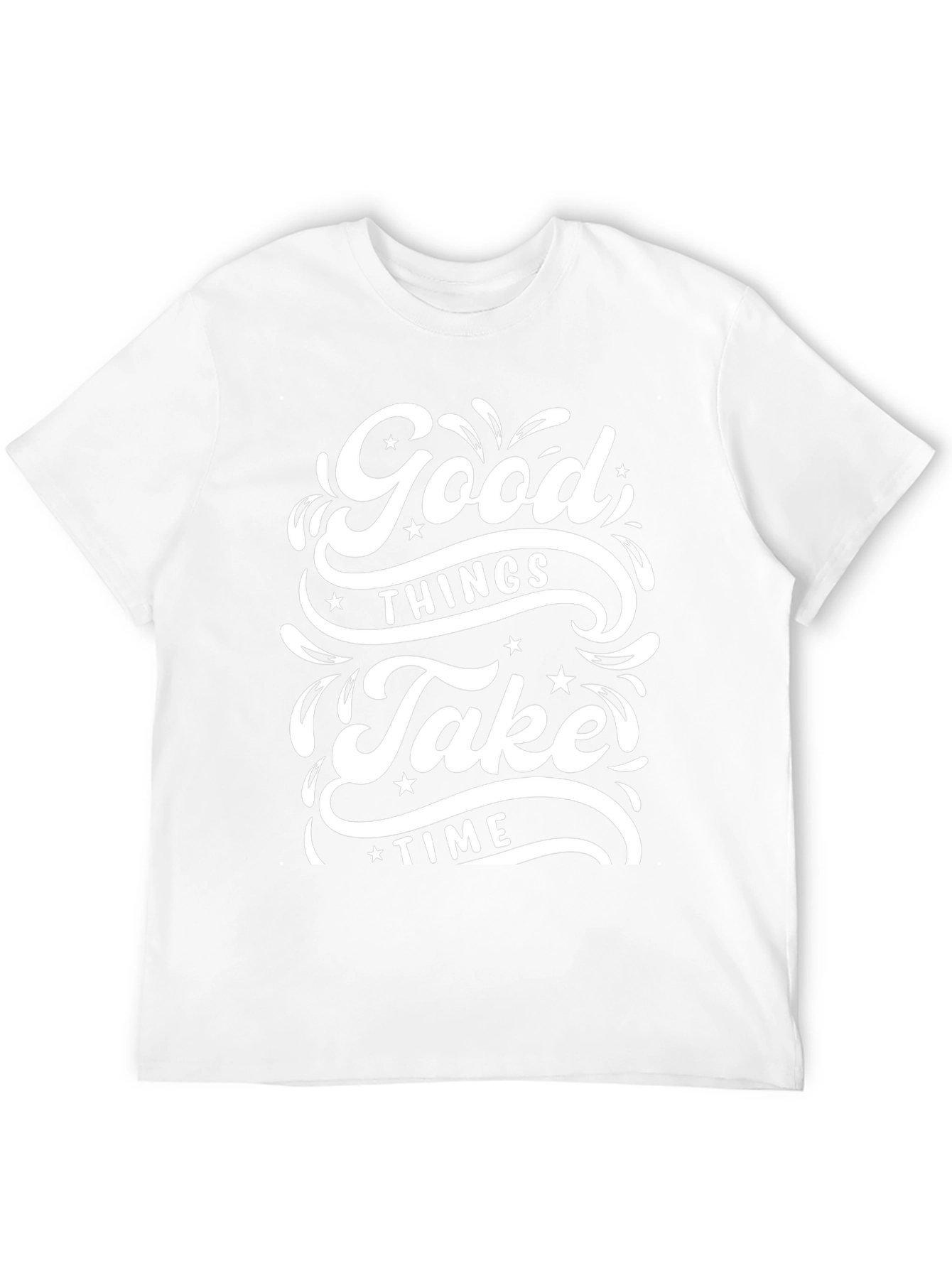Good Things Take Time Graphic Tee - Black