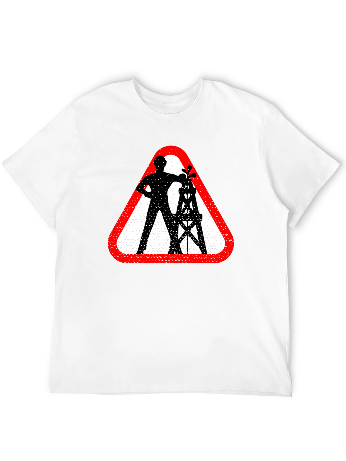Oil Rig Worker Graphic T-Shirt