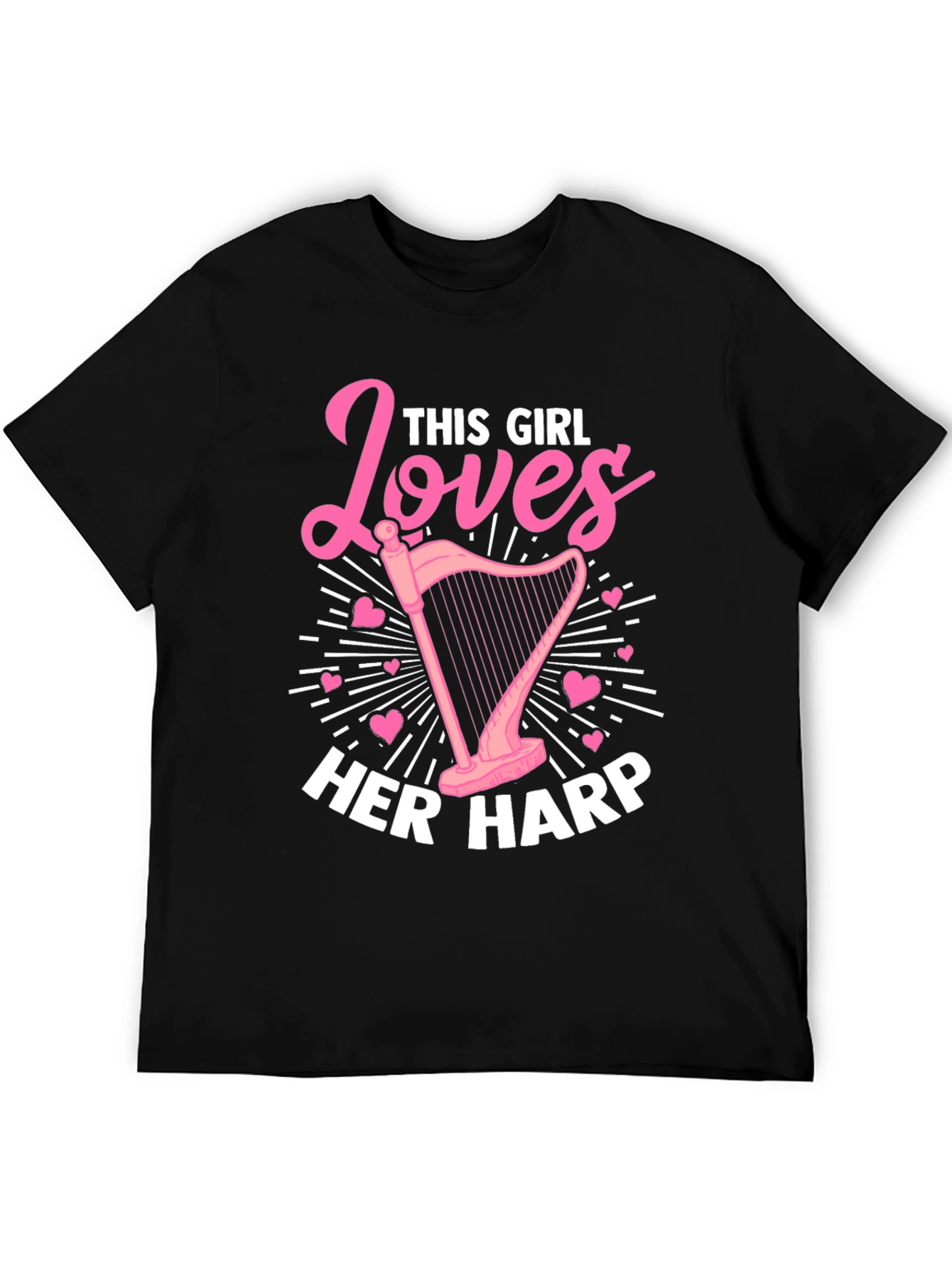 This Girl Loves Her Harp T-Shirt