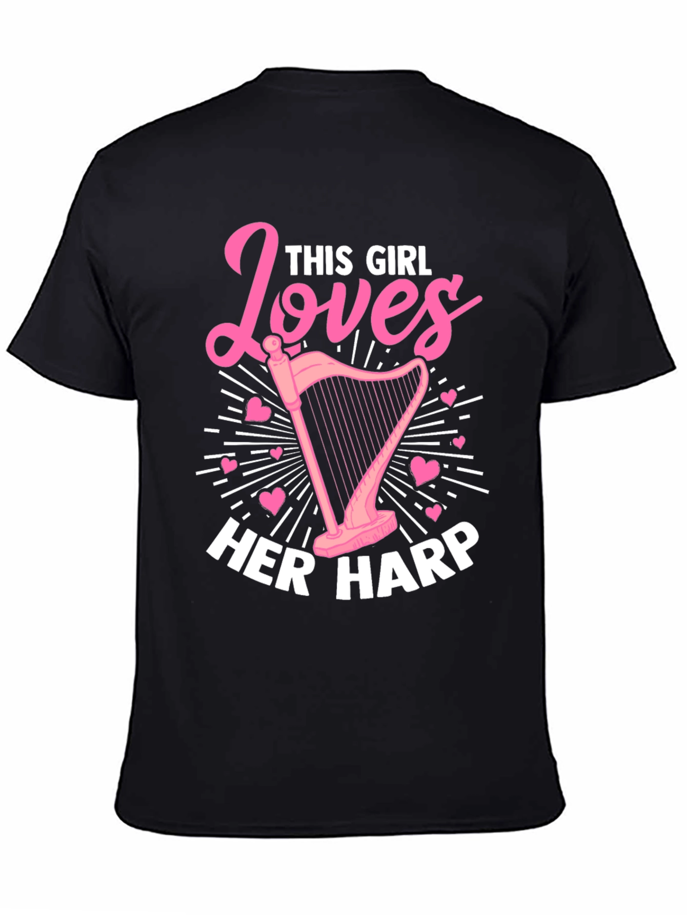This Girl Loves Her Harp T-Shirt