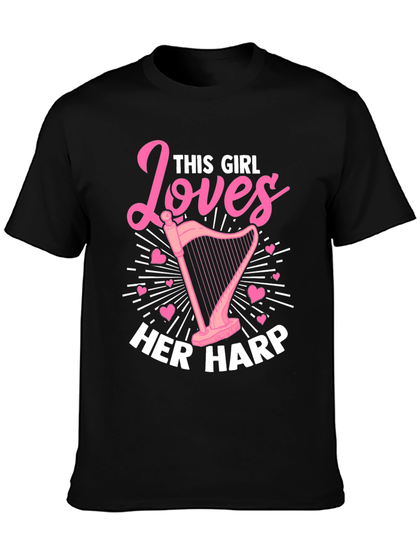 This Girl Loves Her Harp T-Shirt