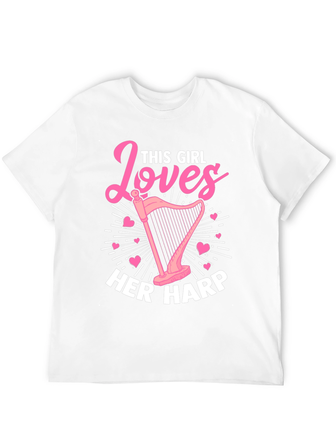 This Girl Loves Her Harp T-Shirt