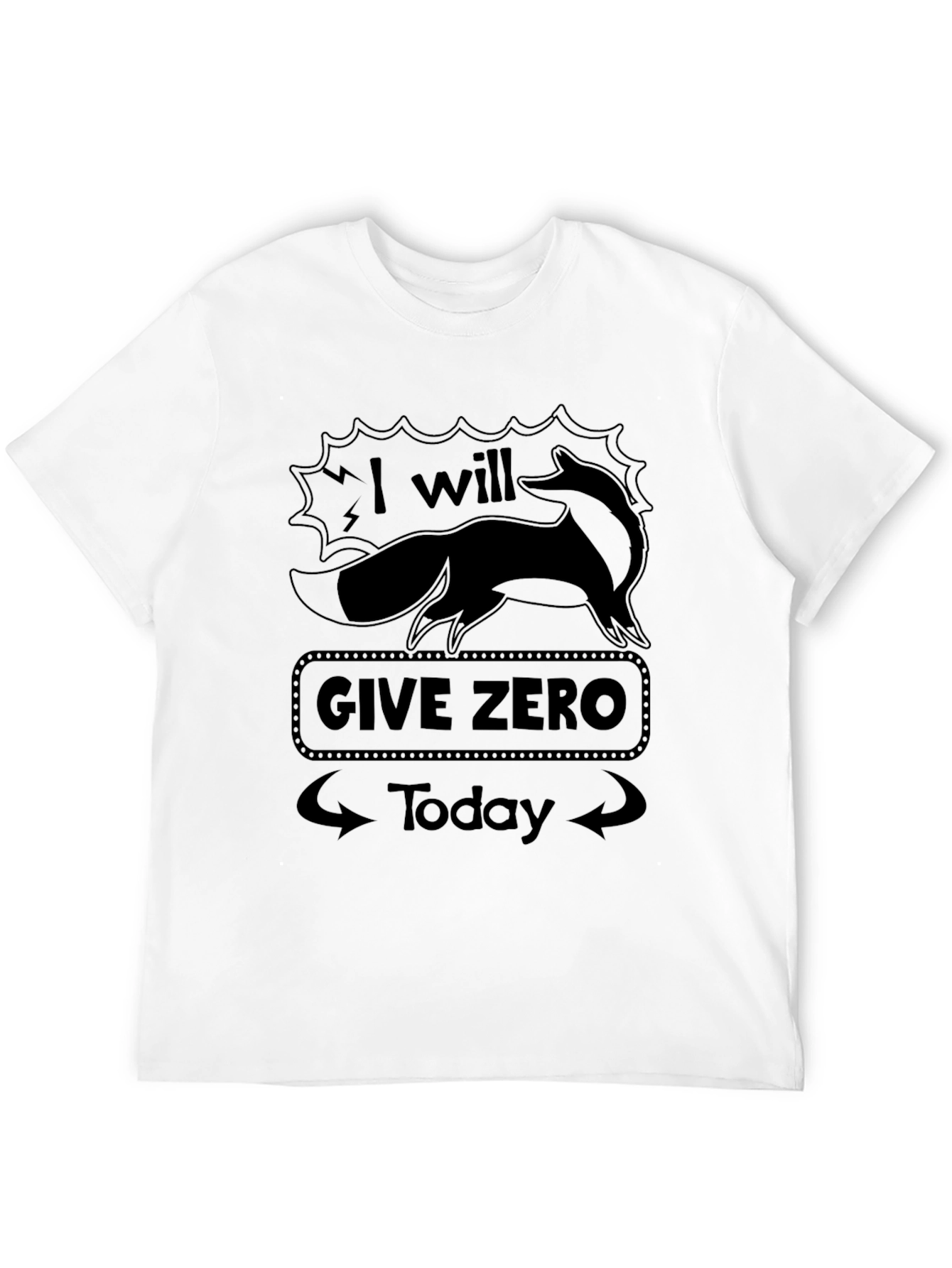I Will Give Zero Fox Funny T-Shirt