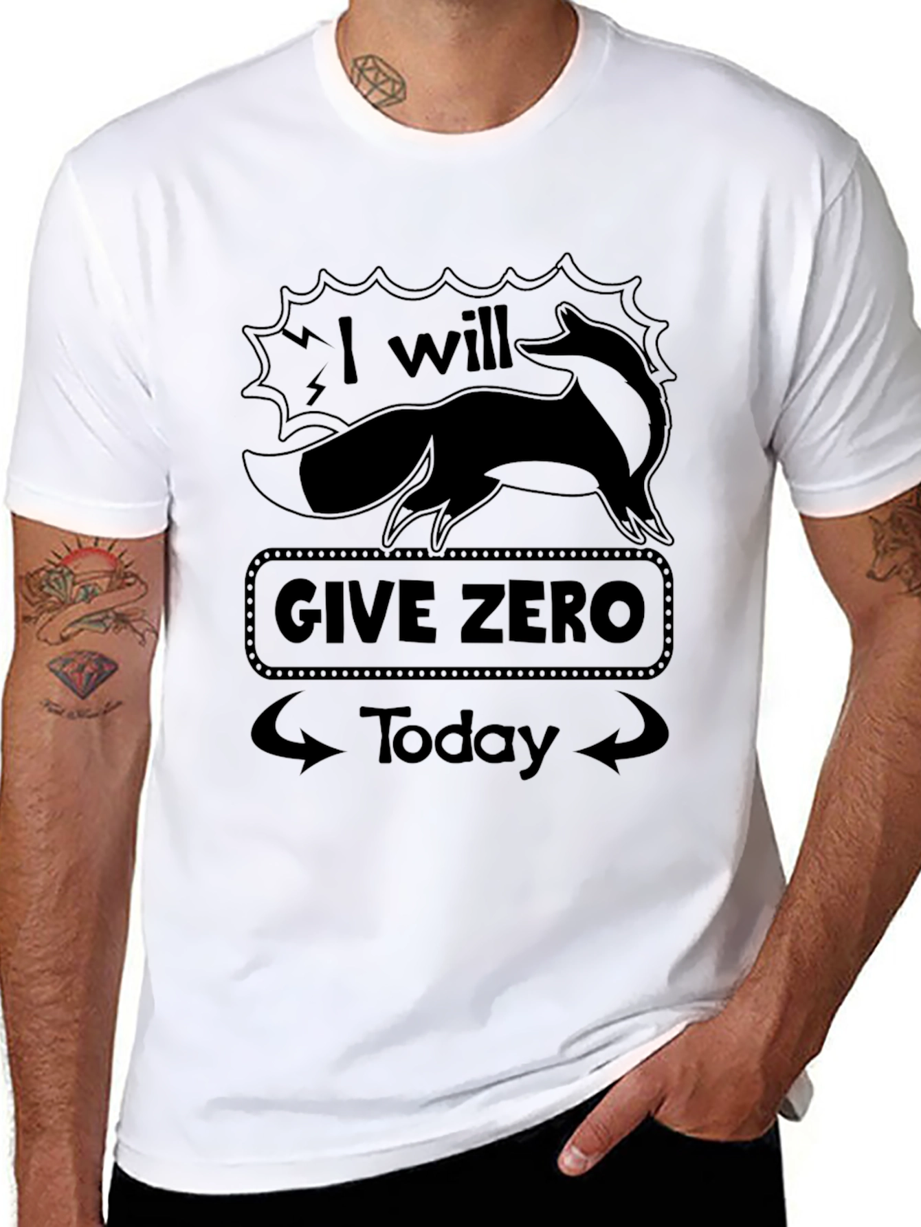 I Will Give Zero Fox Funny T-Shirt