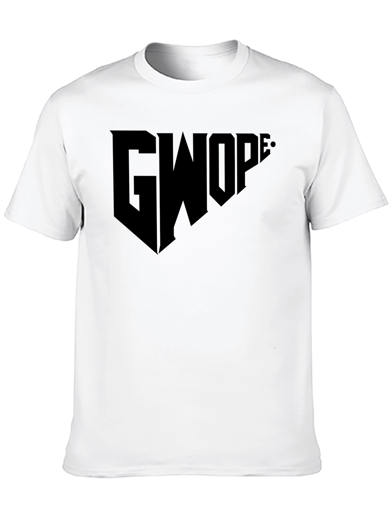 GWOP Black Graphic Tee - Modern Streetwear Style