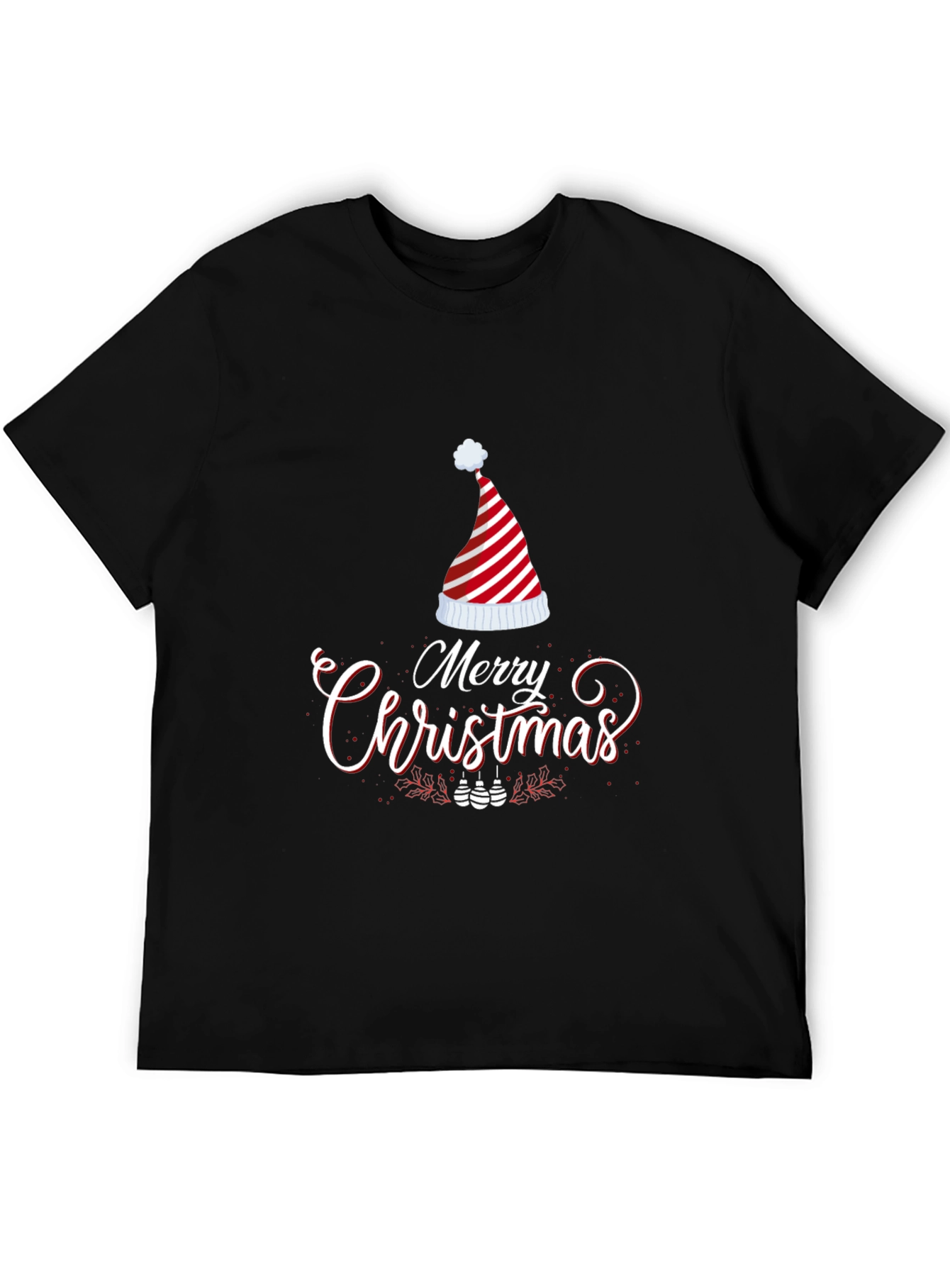 Merry Christmas Holiday Graphic Tee Shirt