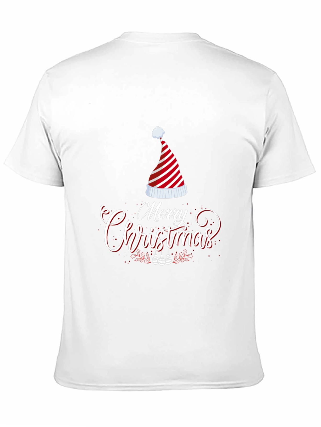 Merry Christmas Holiday Graphic Tee Shirt