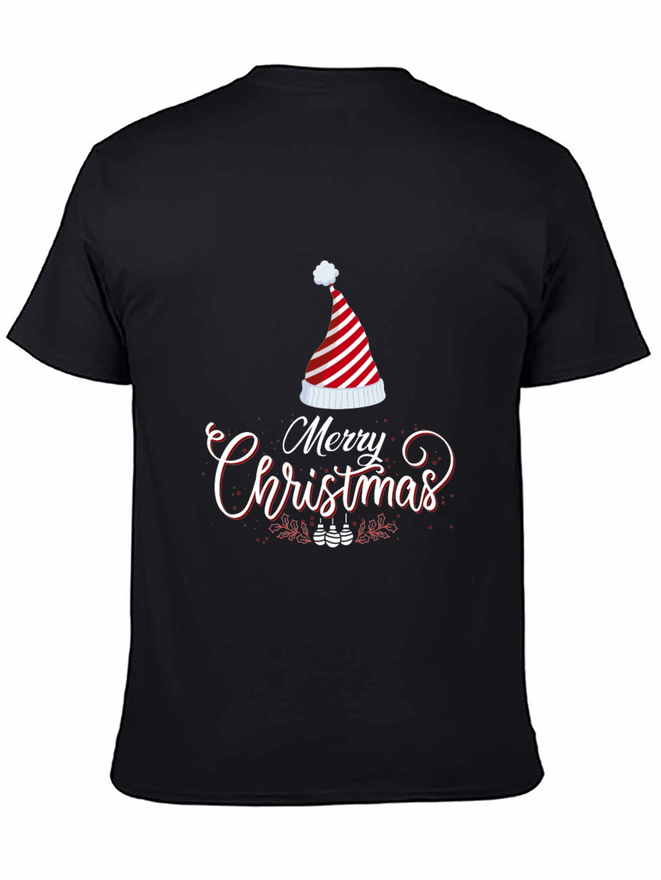 Merry Christmas Holiday Graphic Tee Shirt
