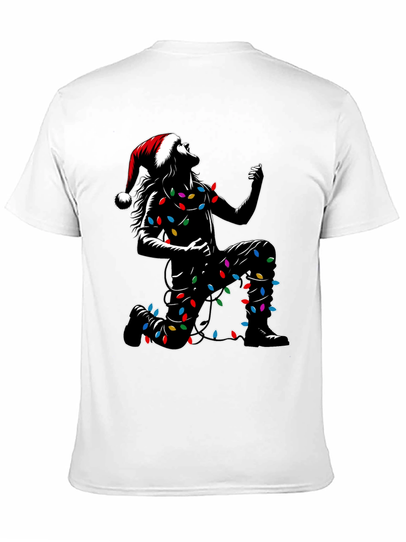 Rockin Christmas Lights Graphic Tee