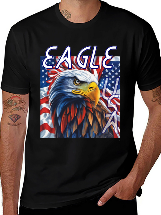 American Eagle USA Patriotic T-Shirt