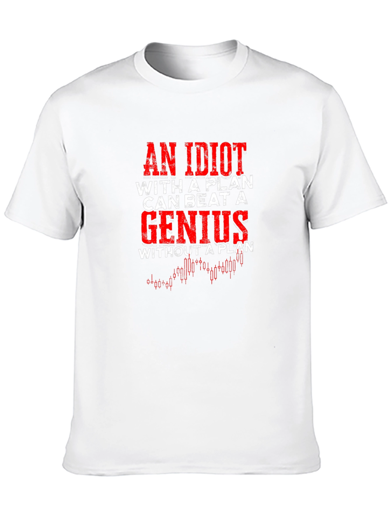 Plan Beats Genius Graphic T-Shirt