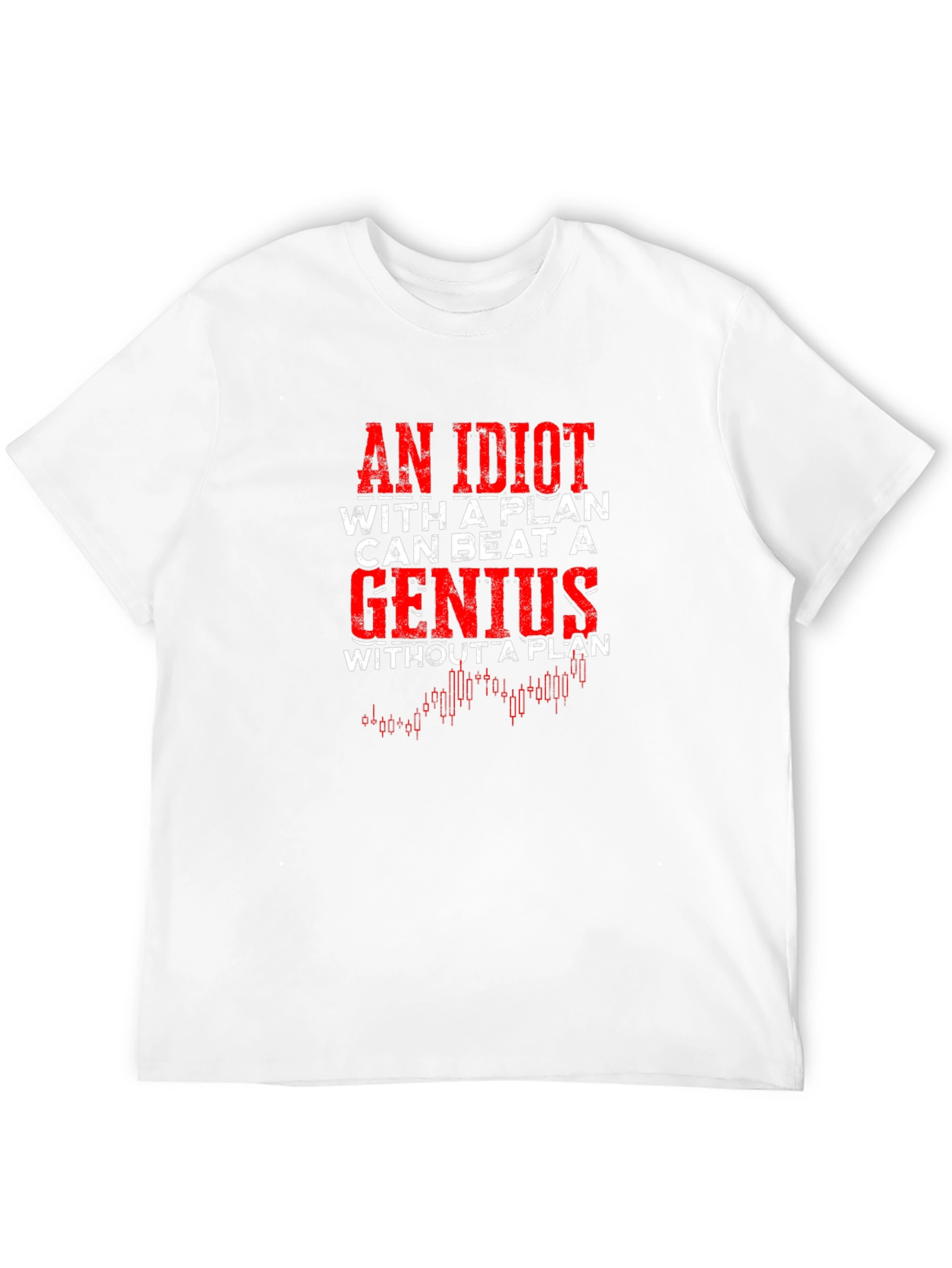 Plan Beats Genius Graphic T-Shirt