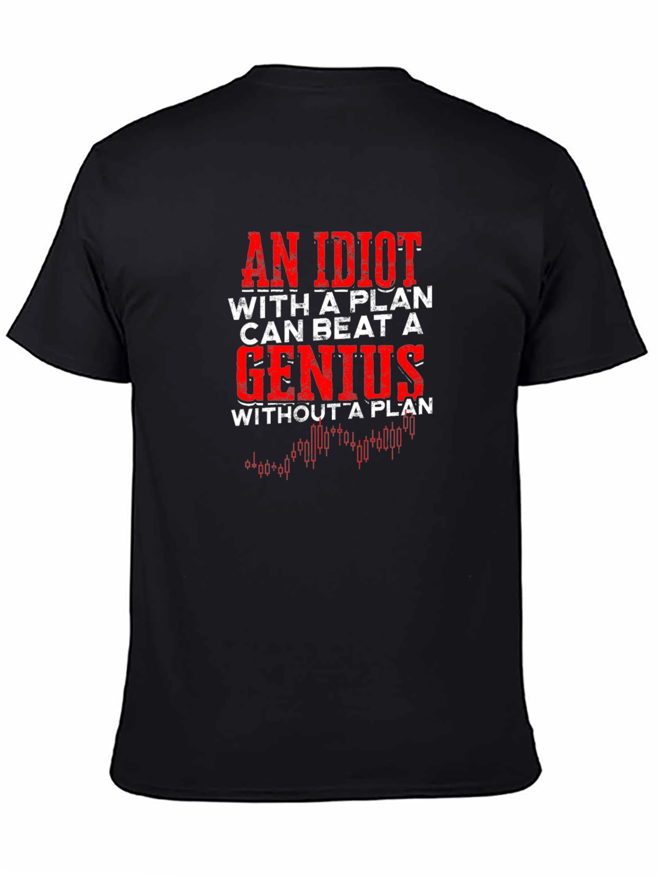 Plan Beats Genius Graphic T-Shirt