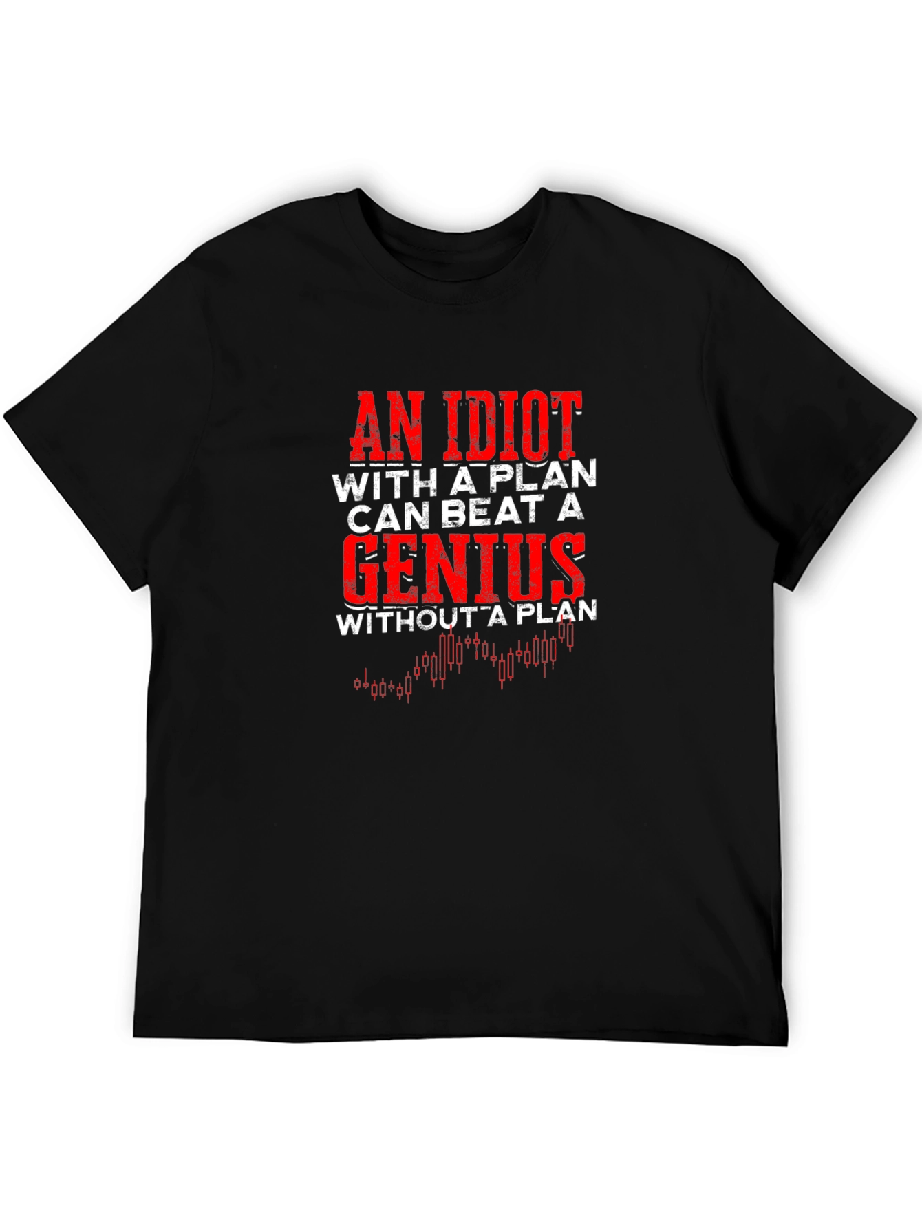 Plan Beats Genius Graphic T-Shirt