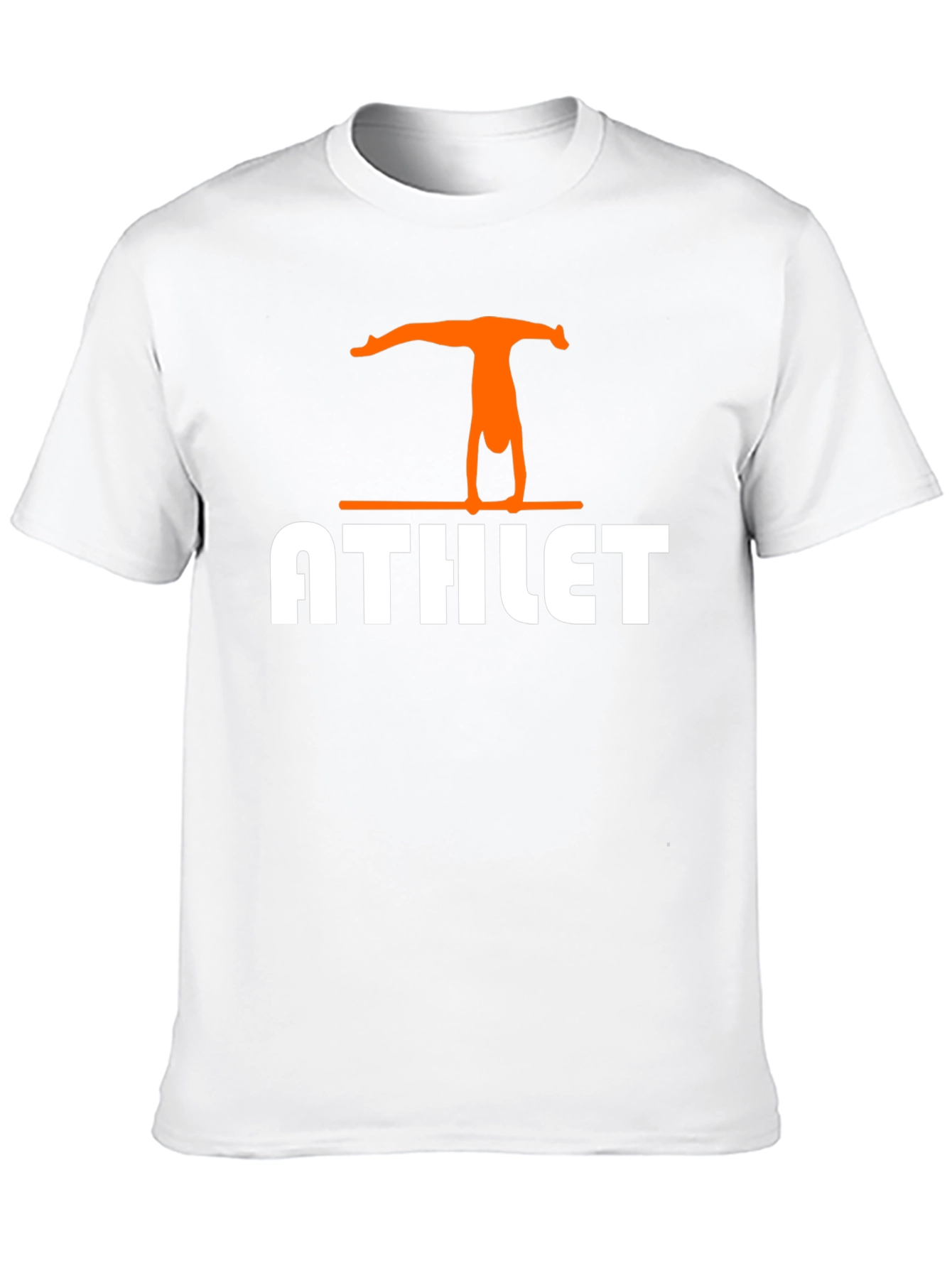 Athlete Handstand Graphic T-Shirt - Gymnast Tee