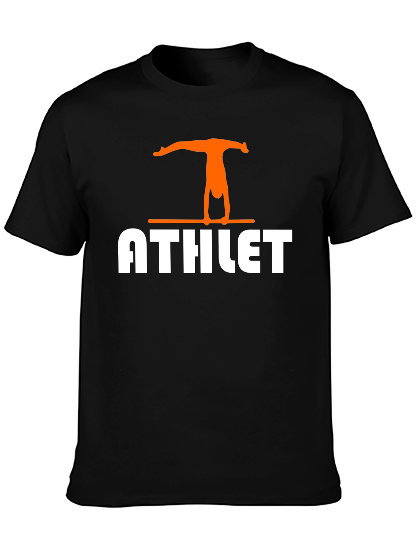 Athlete Handstand Graphic T-Shirt - Gymnast Tee