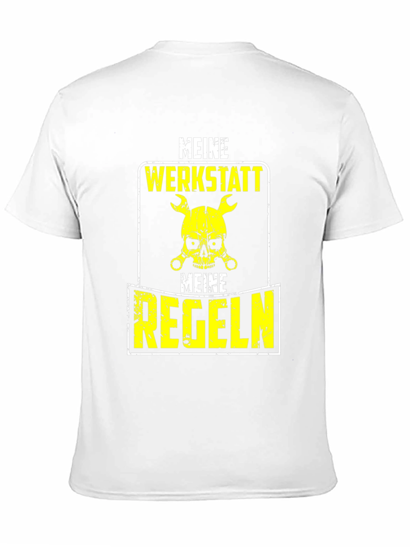 Meine Werkstatt Meine Regeln T-Shirt - Black