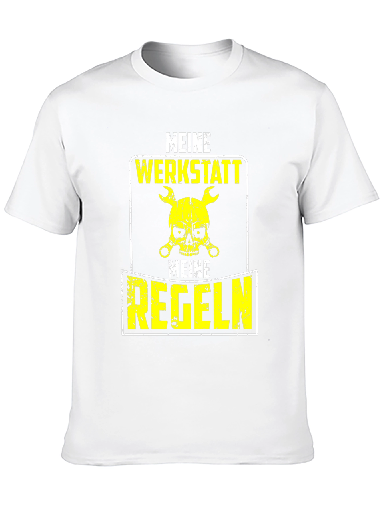 Meine Werkstatt Meine Regeln T-Shirt - Black