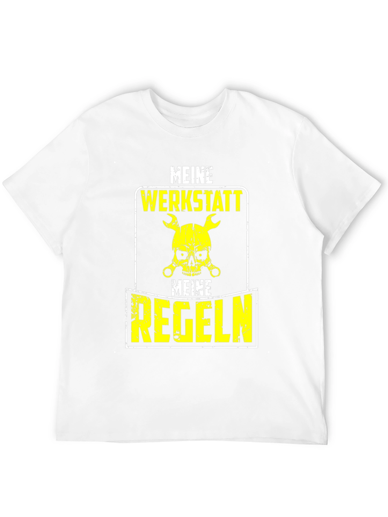 Meine Werkstatt Meine Regeln T-Shirt - Black
