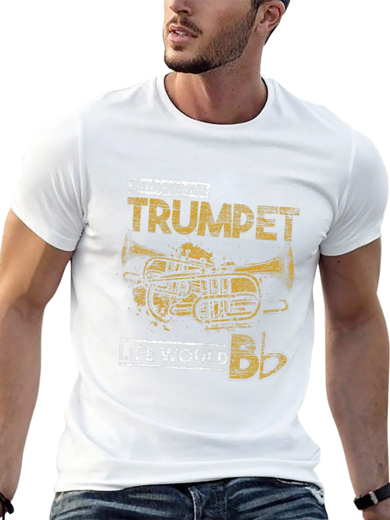Trumpet Lover T-Shirt - Music is Life Tee