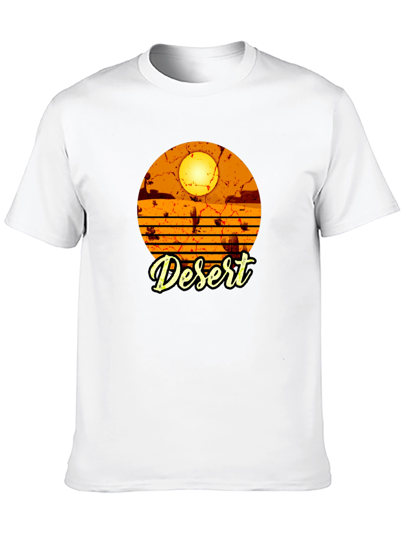 Desert Graphic Black T-Shirt