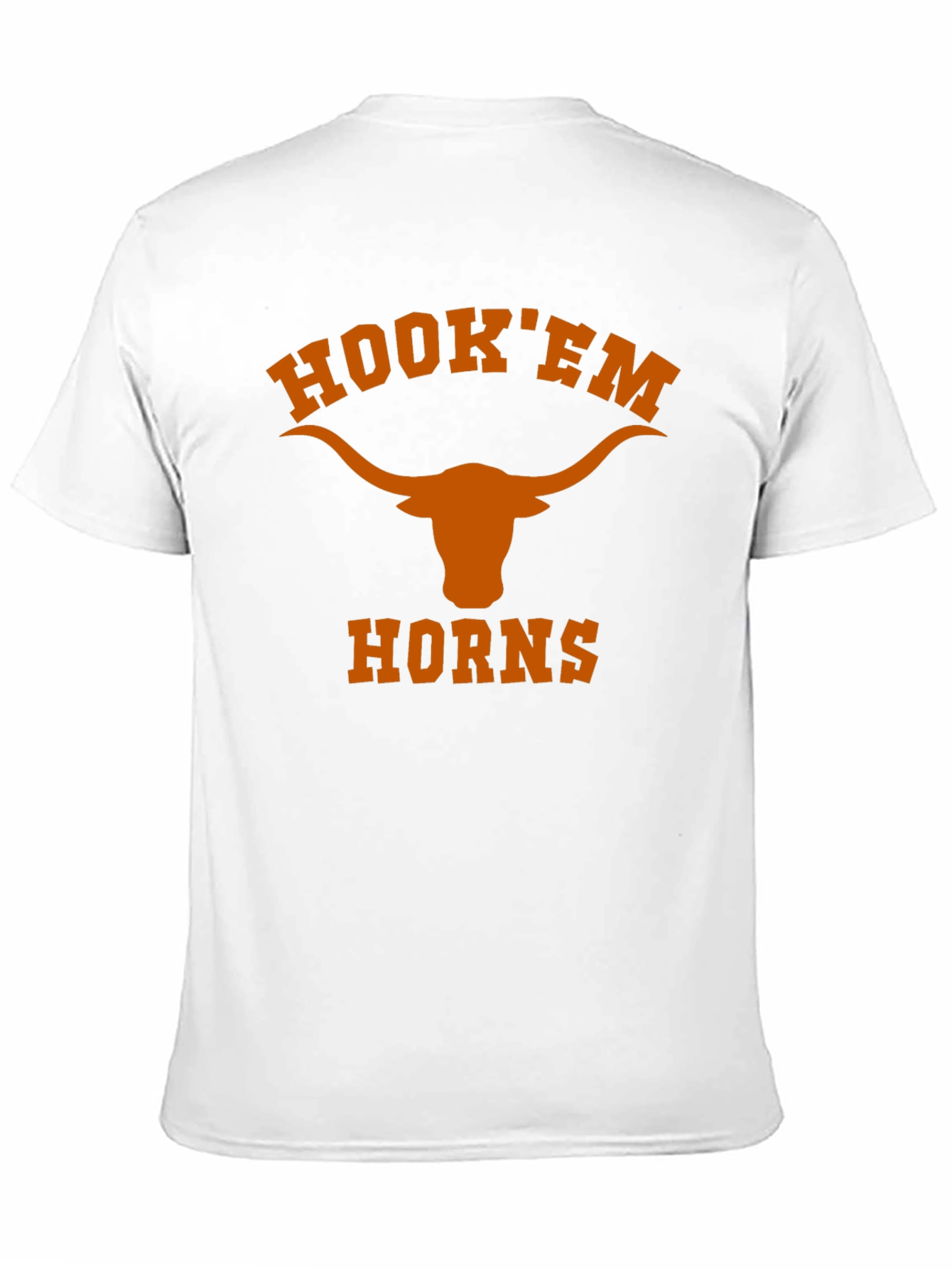 Hook Em Horns Black T-Shirt