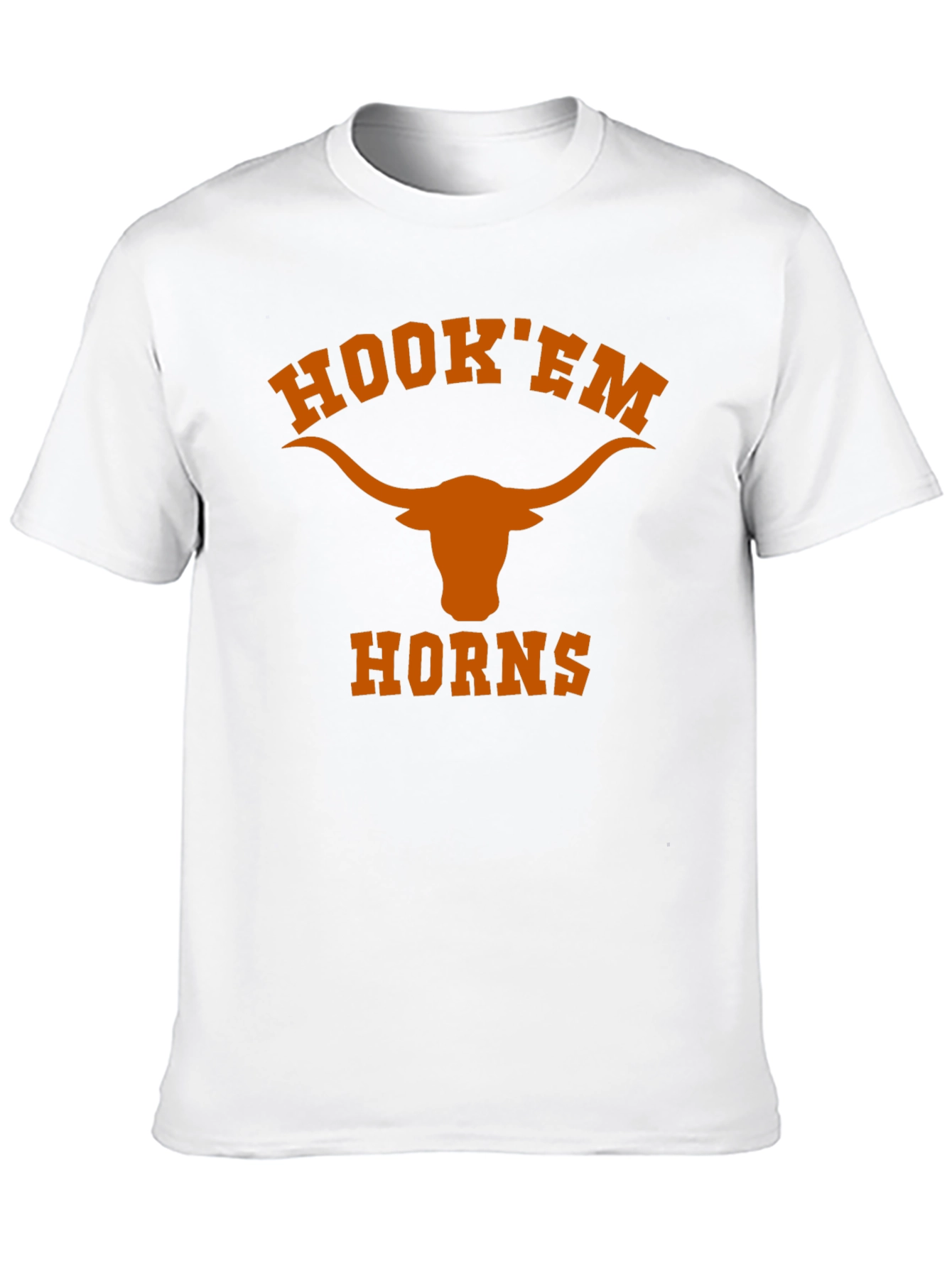 Hook Em Horns Black T-Shirt
