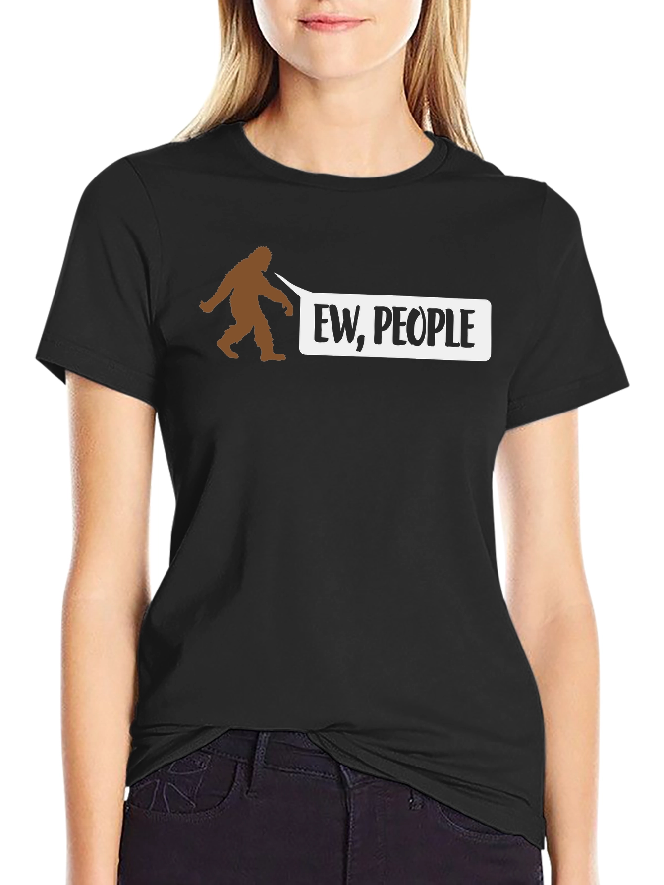 Ew People Bigfoot Graphic Tee