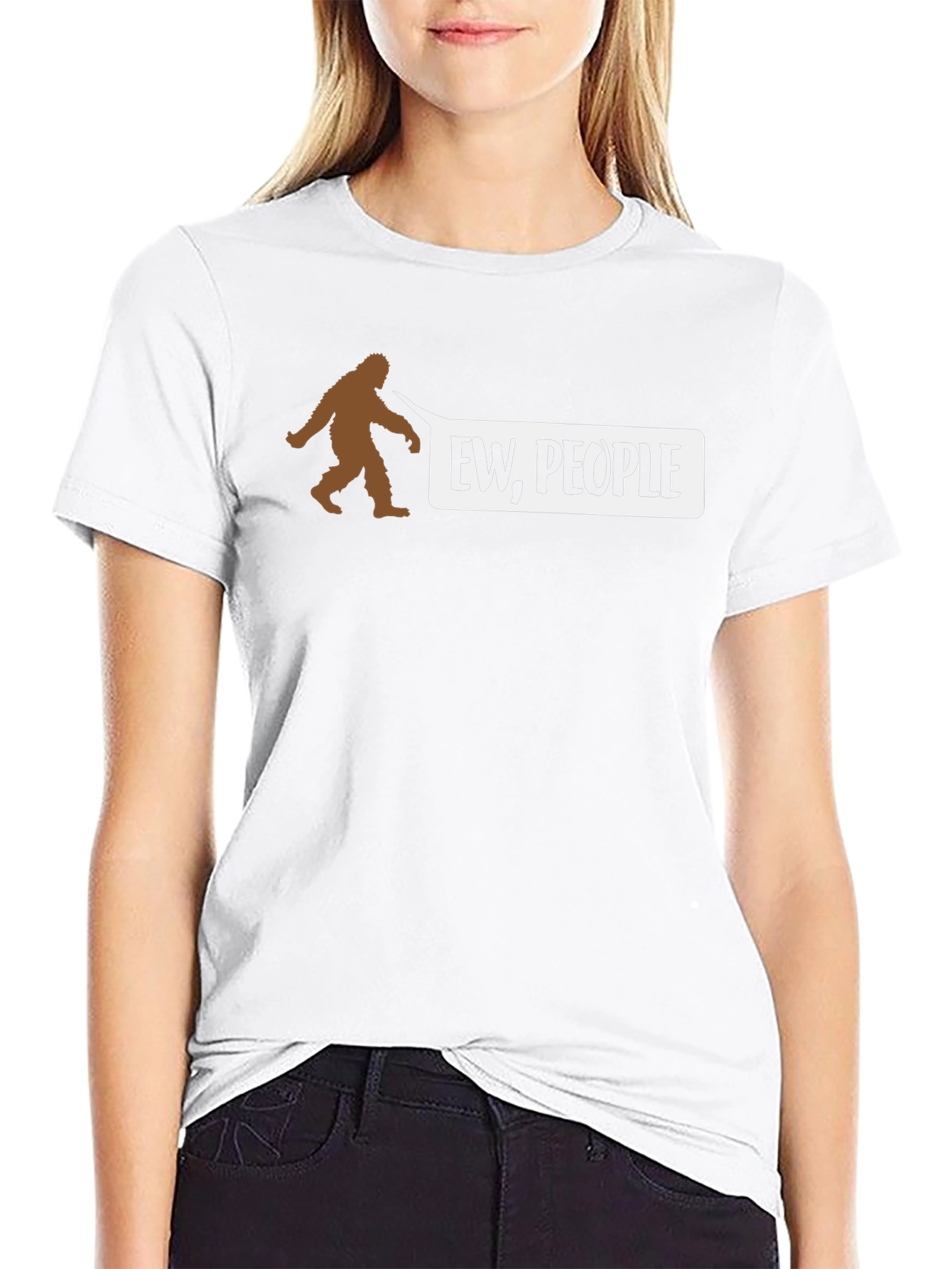 Ew People Bigfoot Graphic Tee
