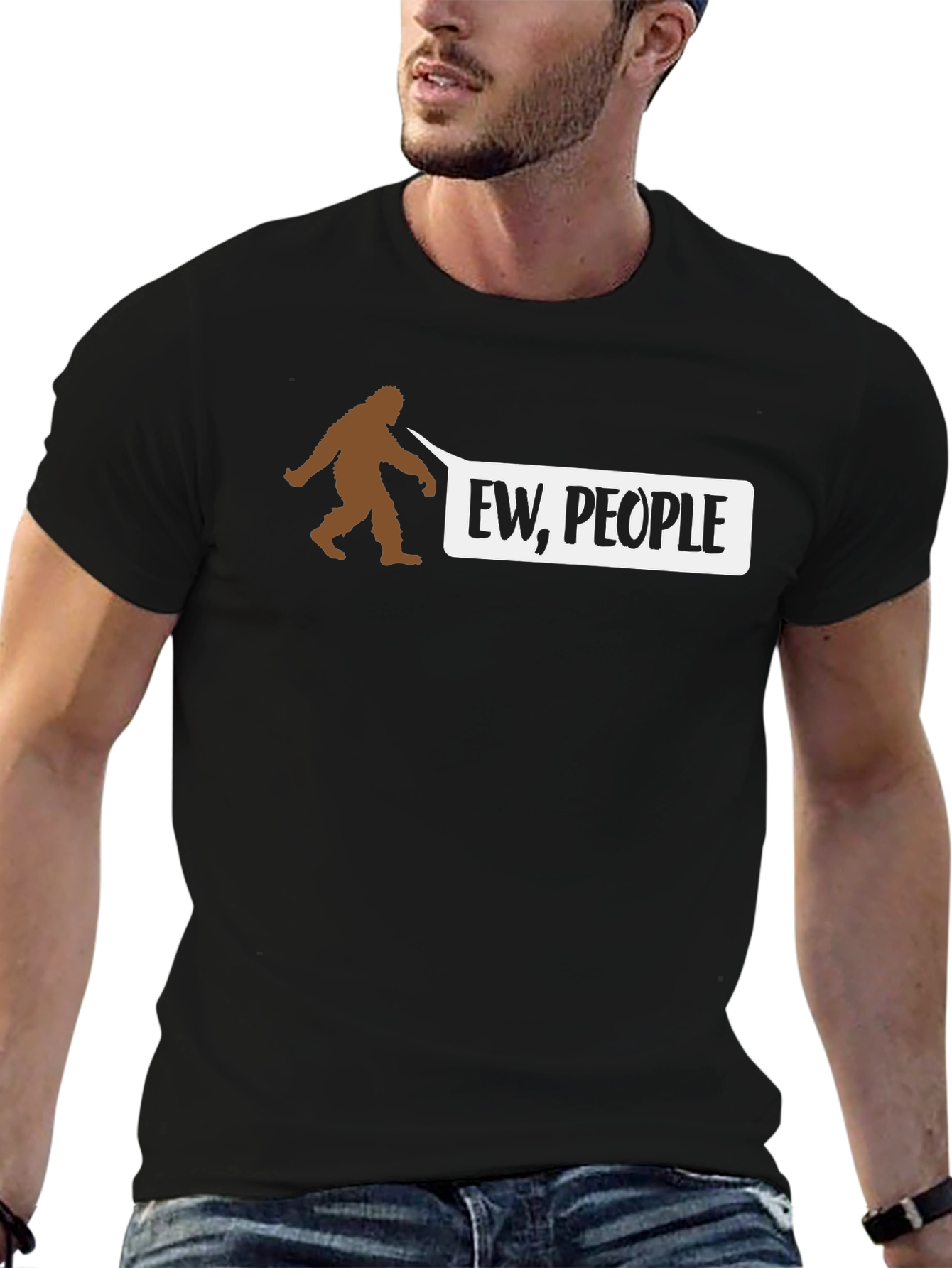 Ew People Bigfoot Graphic Tee