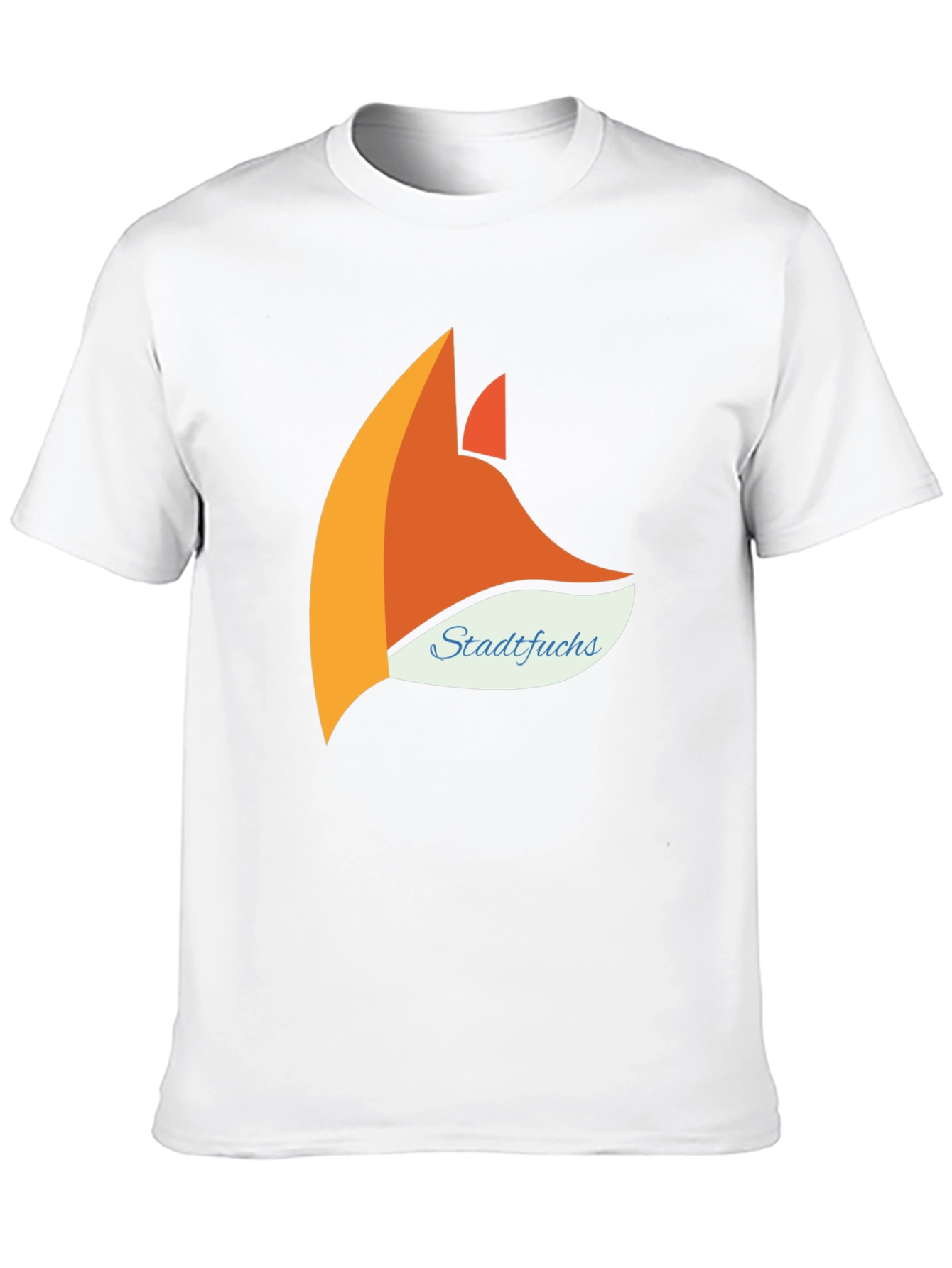 Modern Stadtfuchs Graphic Tee - Black