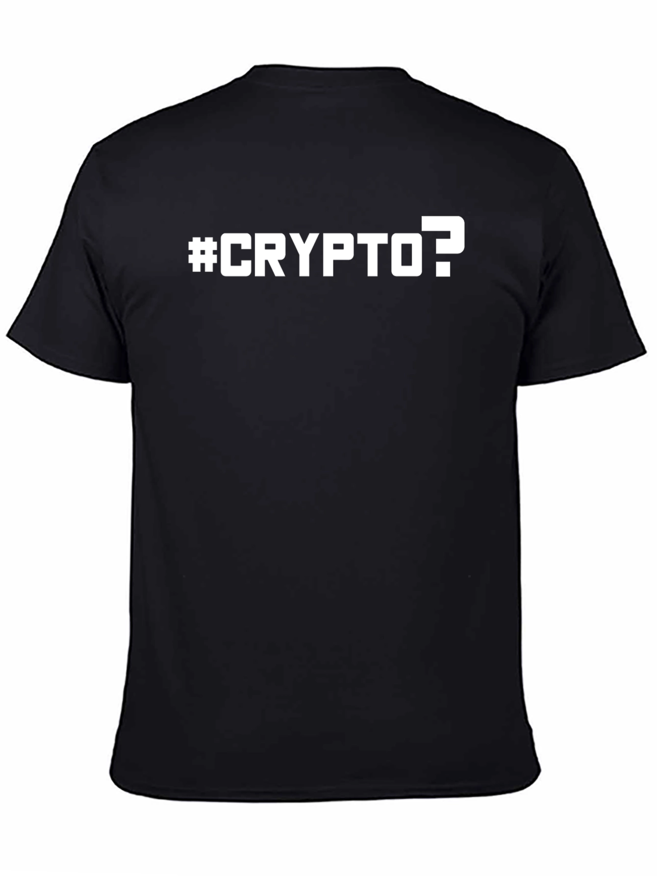 Crypto Question Black T-Shirt