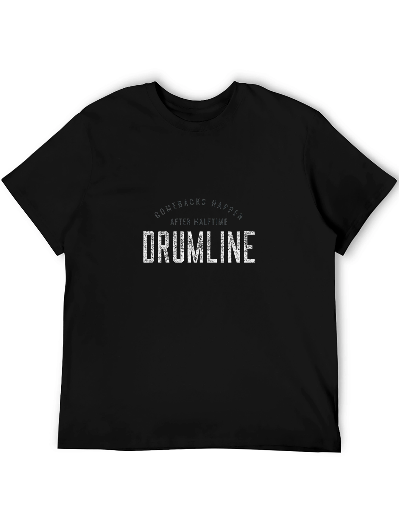 Drumline Graphic T-Shirt - Short Sleeve Crew Neck