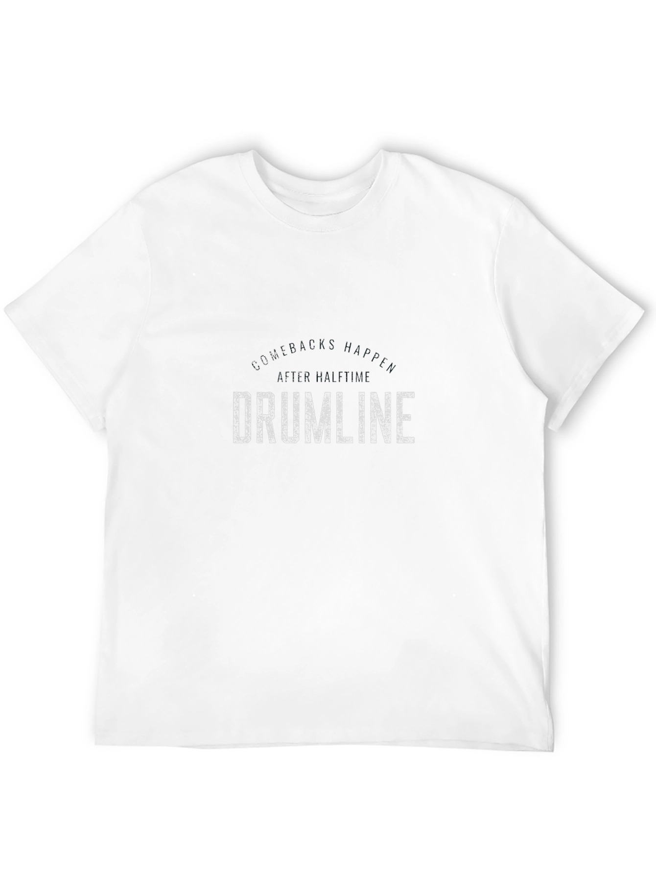 Drumline Graphic T-Shirt - Short Sleeve Crew Neck