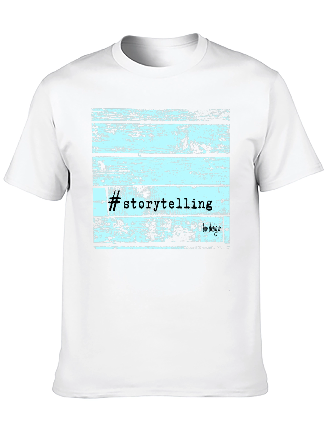 Storytelling Wood Graphic T-Shirt
