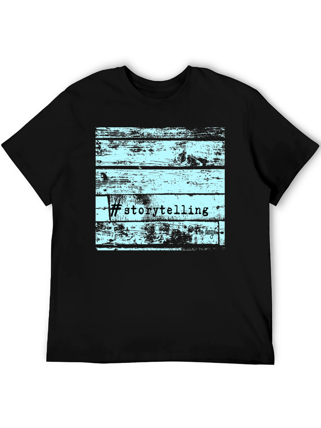 Storytelling Wood Graphic T-Shirt