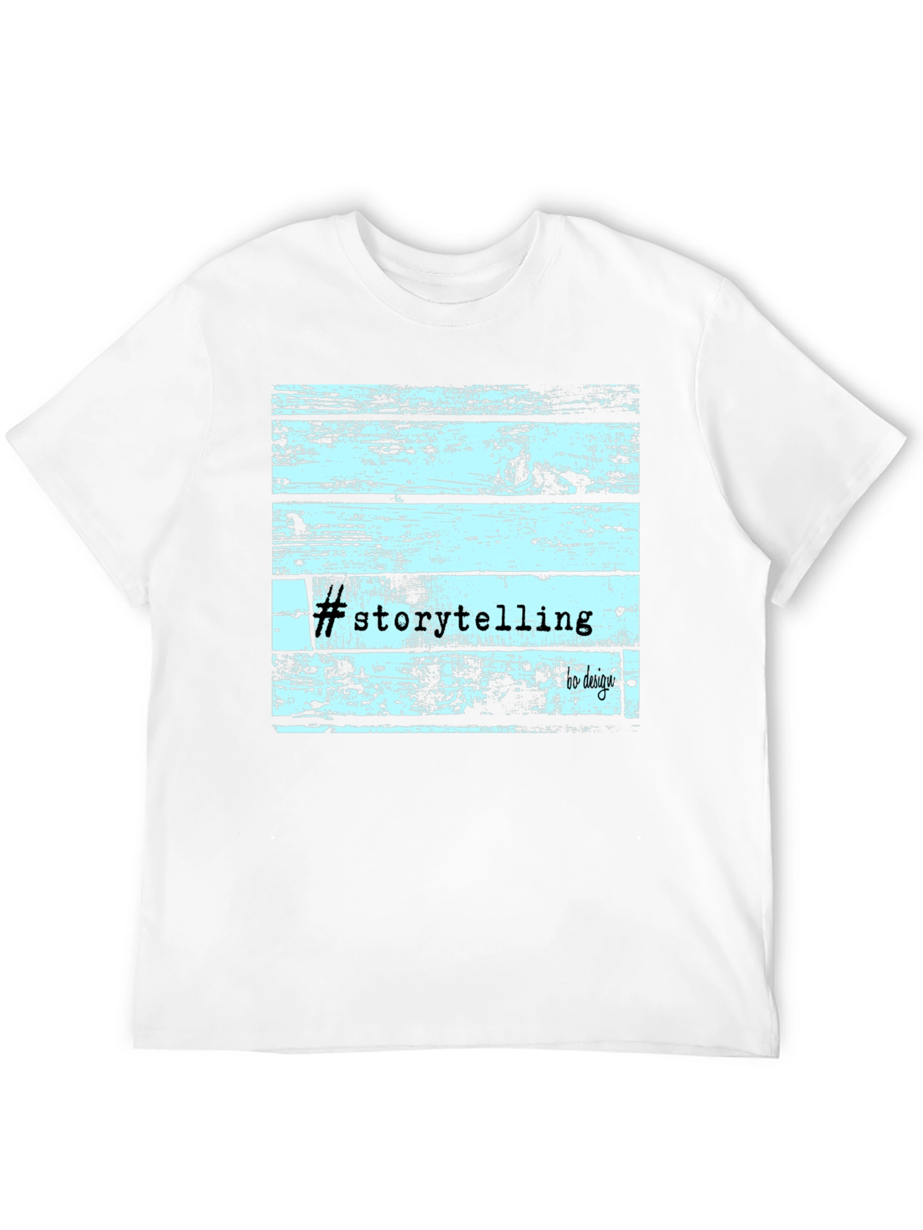 Storytelling Wood Graphic T-Shirt
