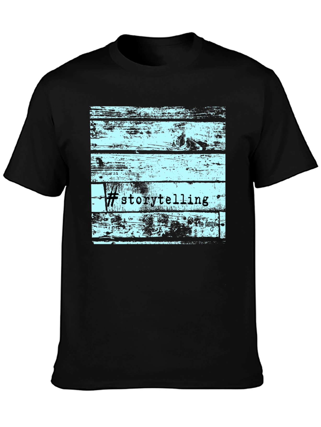 Storytelling Wood Graphic T-Shirt