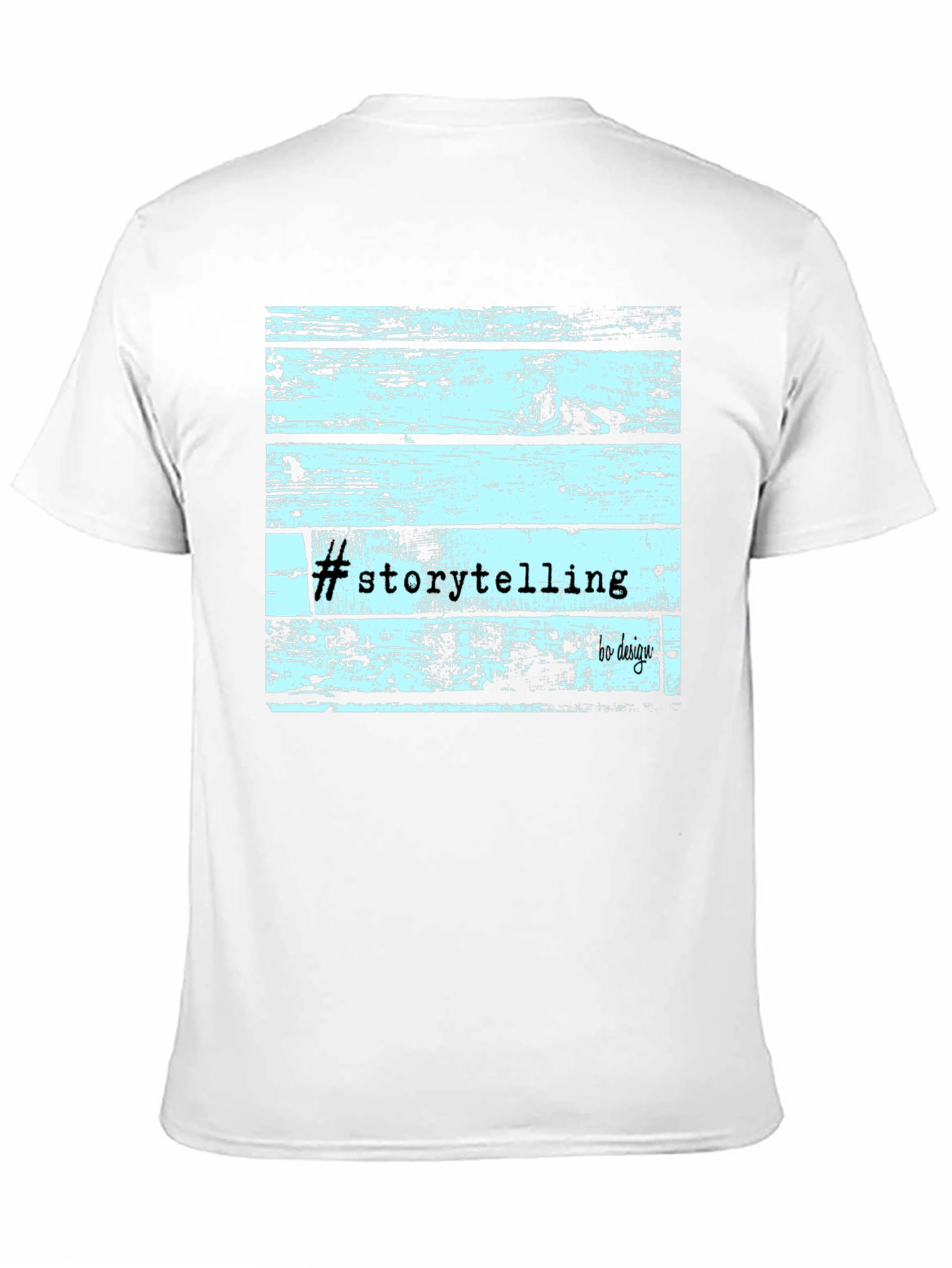 Storytelling Wood Graphic T-Shirt