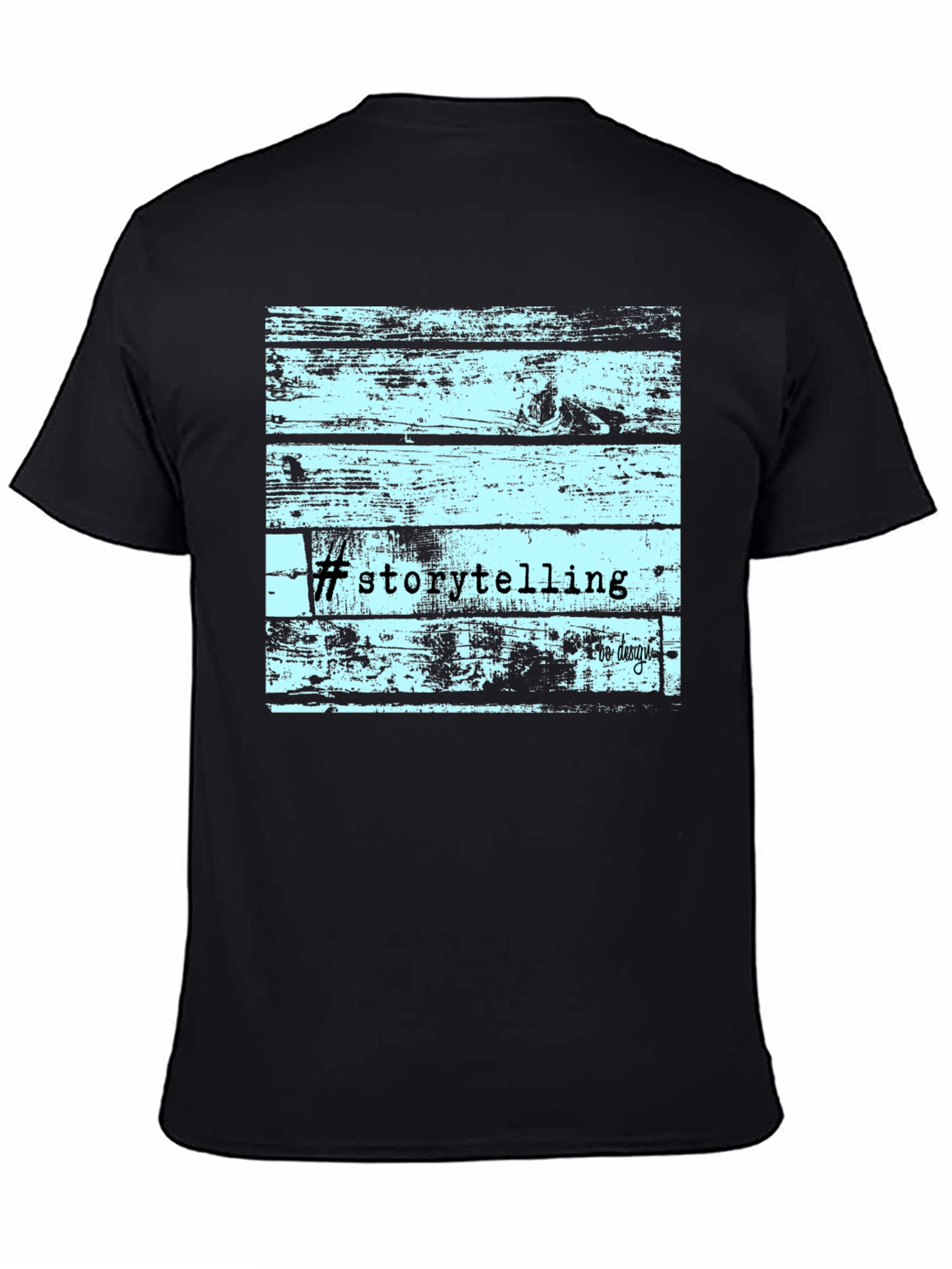 Storytelling Wood Graphic T-Shirt