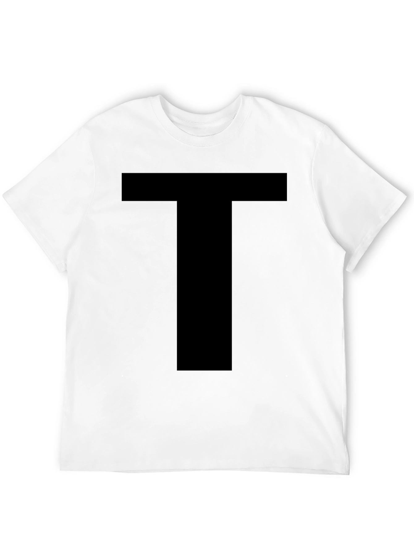 Bold T Graphic Black T-Shirt